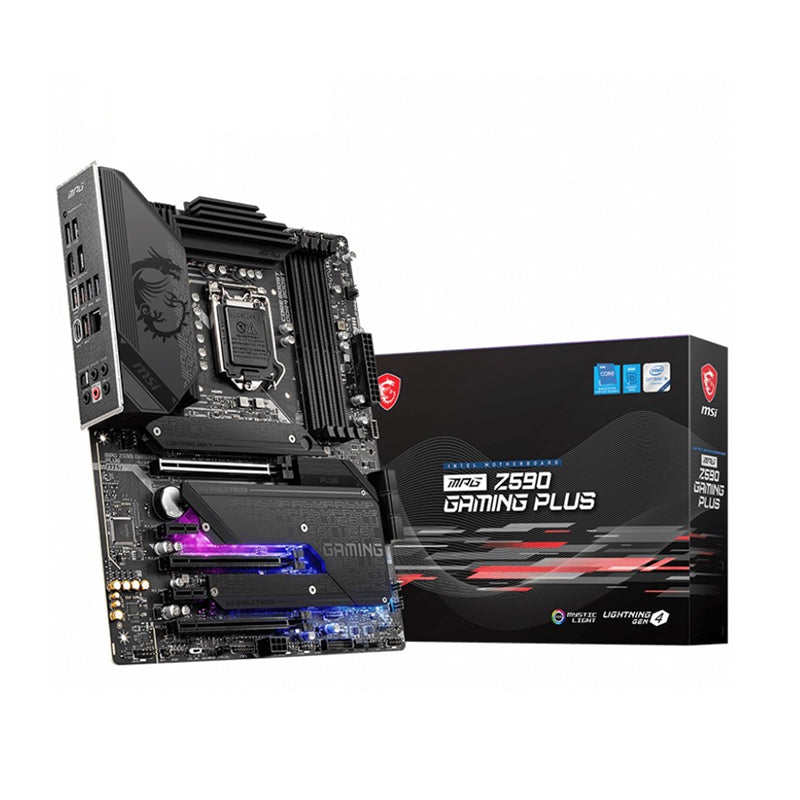 MSI MPG Z590 GAMING PLUS ATX Gaming Motherboard MSI MPG Z590 GAMING PLUS ATX Gaming Motherboard